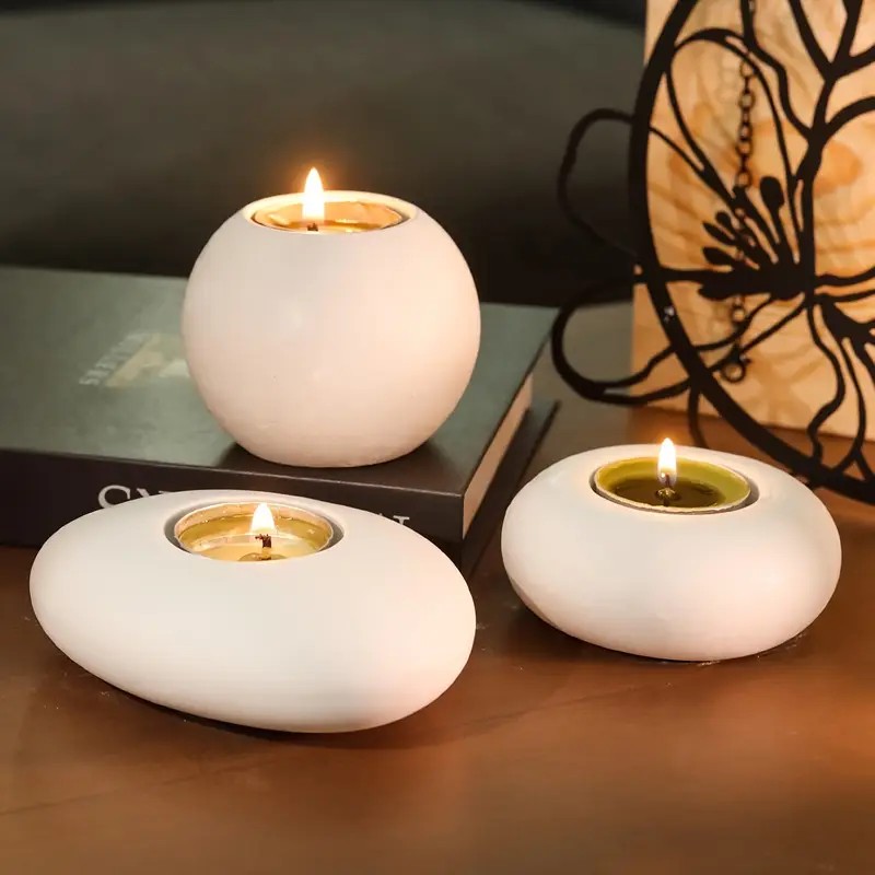 Candle Making Jars - 티라이트 캔들 홀더 수지 실리콘 몰드,