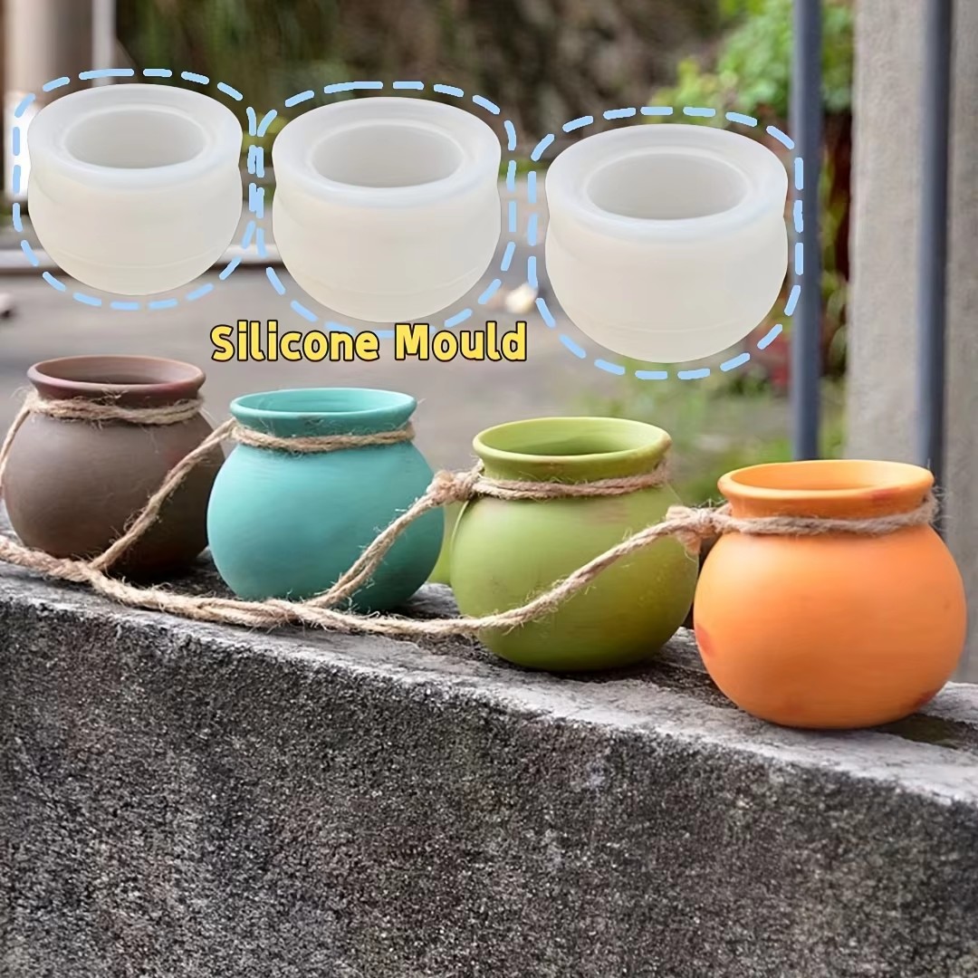 실리콘 화분 몰드, 레진 몰드, 에폭시 몰드, 향초 몰 - Candle Making Jars 리뷰 및 가격