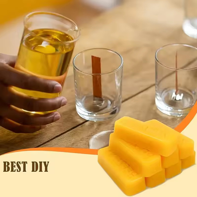 4/8개 순수 밀랍 블록, 고품질 왁싱 재료, DIY  - Candle Making With Beeswax 리뷰 및 가격